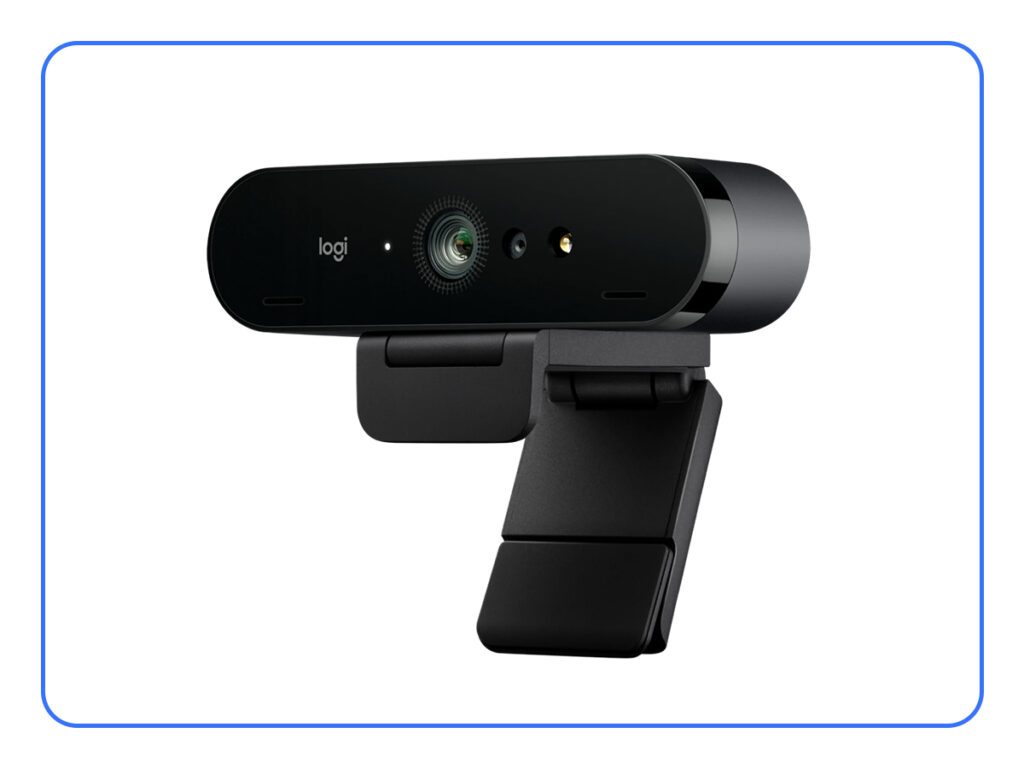 The Logitech Brio, one of the best webcams of 2024. 