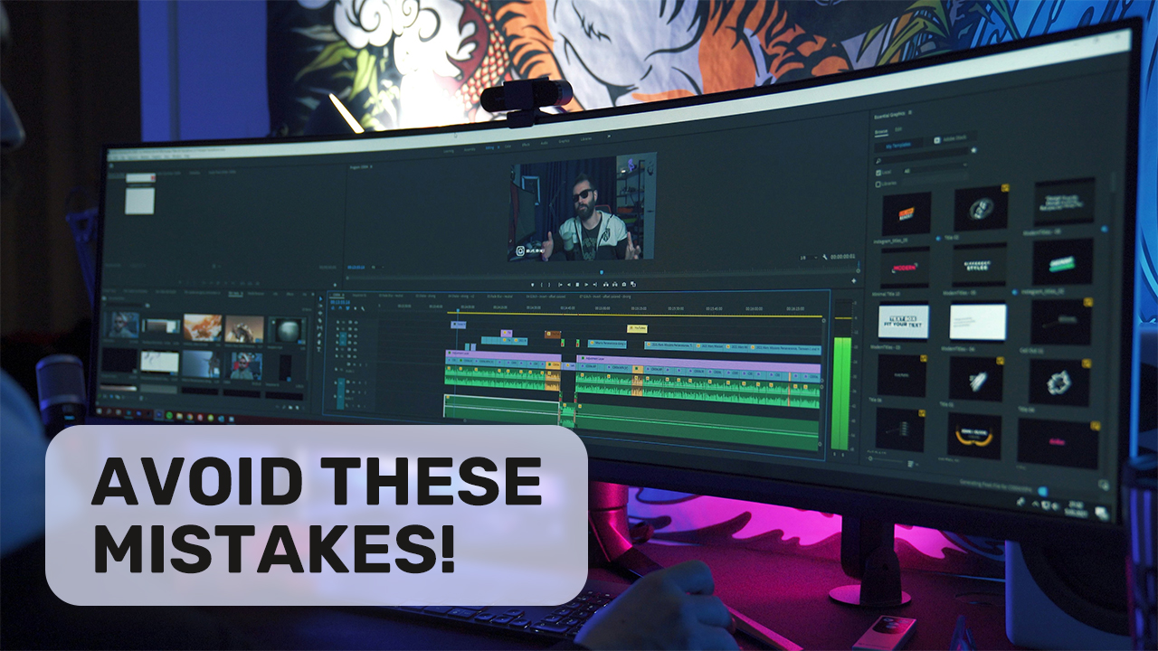 Video Editing: 7 Mistakes to Avoid