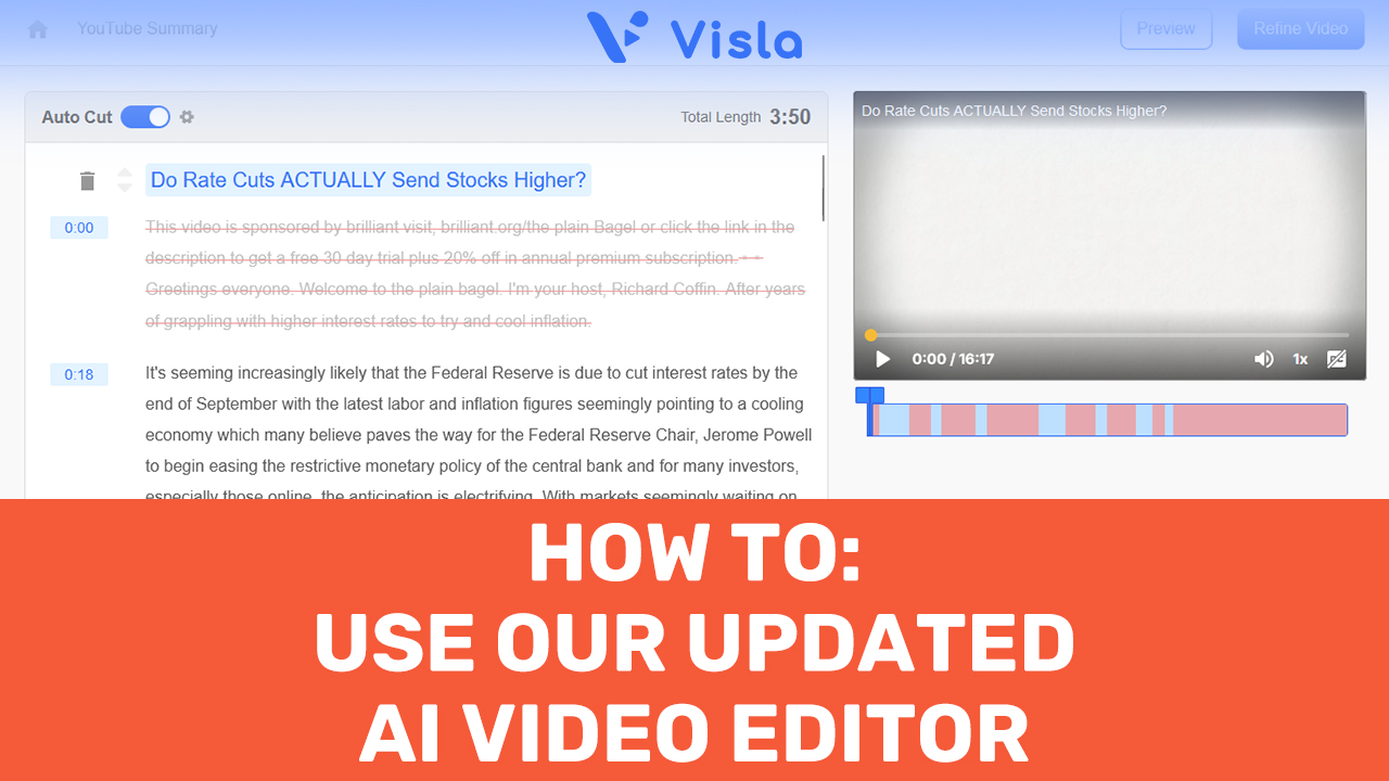 How to Use Visla’s Updated AI Video Editor