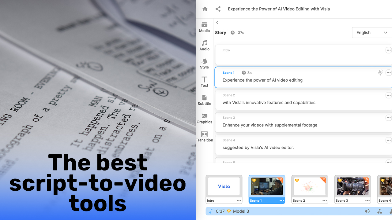 The Best AI Script to Video Tools